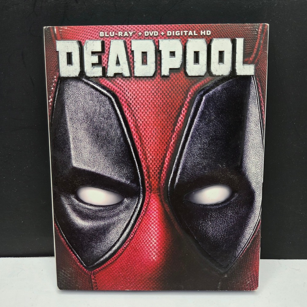 Deadpool Blu-ray DVD Movie Marvel Ryan Reynolds Action Comedy 2-Disc Set